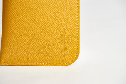 ASU Gold Epsom Leather Sunglass Case Holder