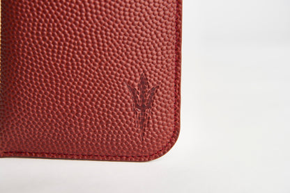 ASU Football Leather Sunglass Case Holder