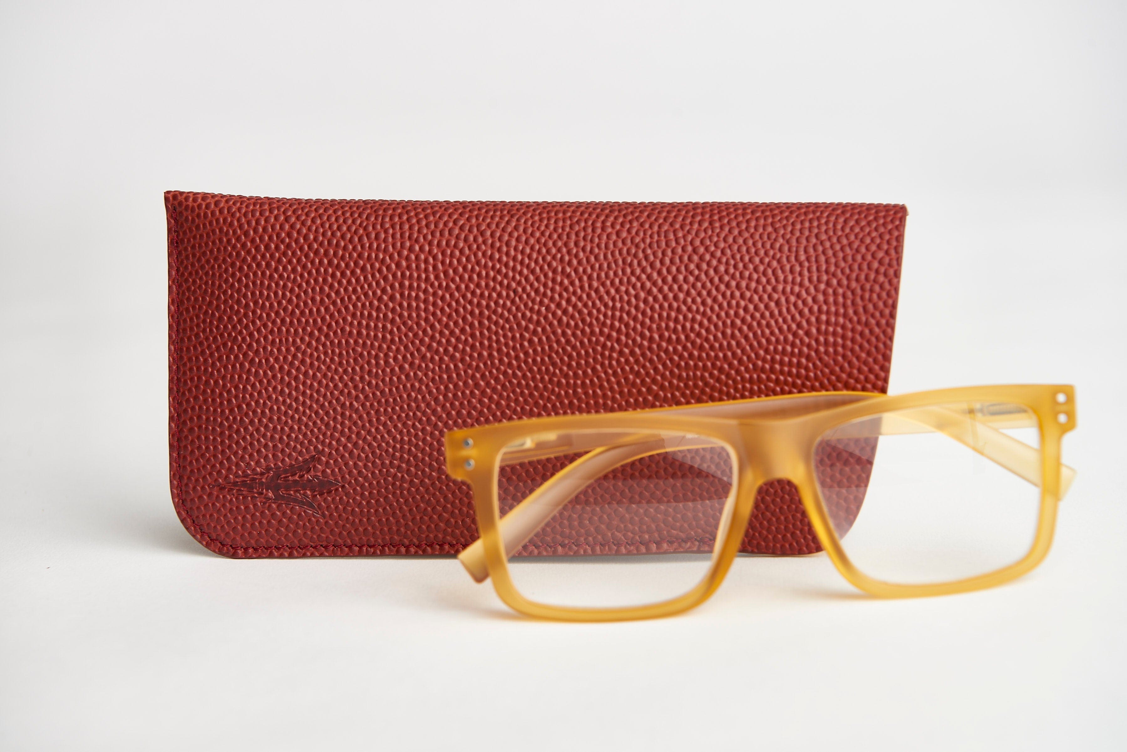 ASU Football Leather Sunglass Case Holder