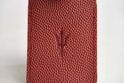 ASU Football Leather Luggage Tag