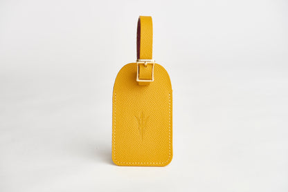 ASU Gold Epsom Leather Luggage Tag