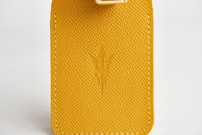 ASU Gold Epsom Leather Luggage Tag