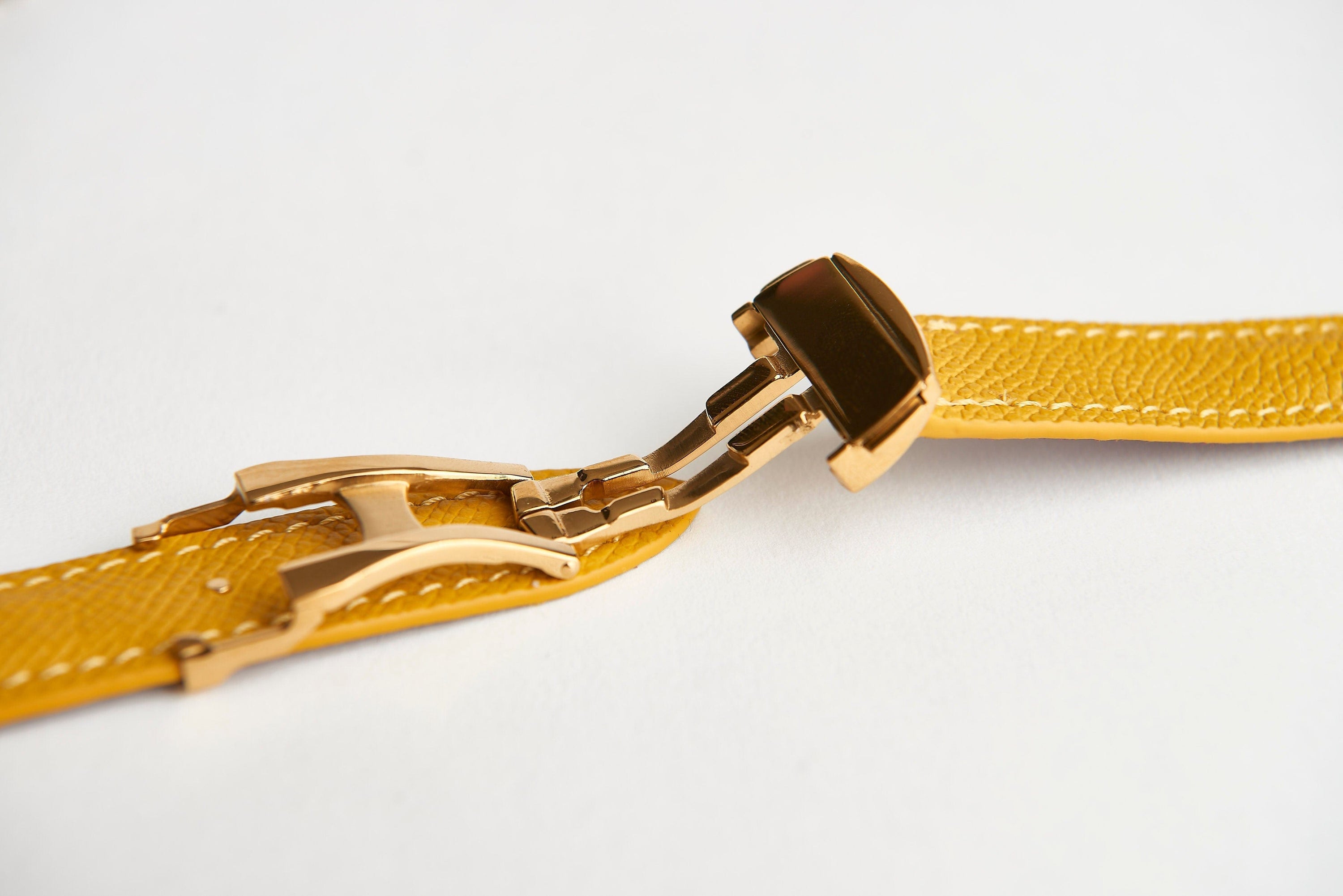 SOUL CARRIER ASU Gold Epsom Apple Watch Band (Women&
