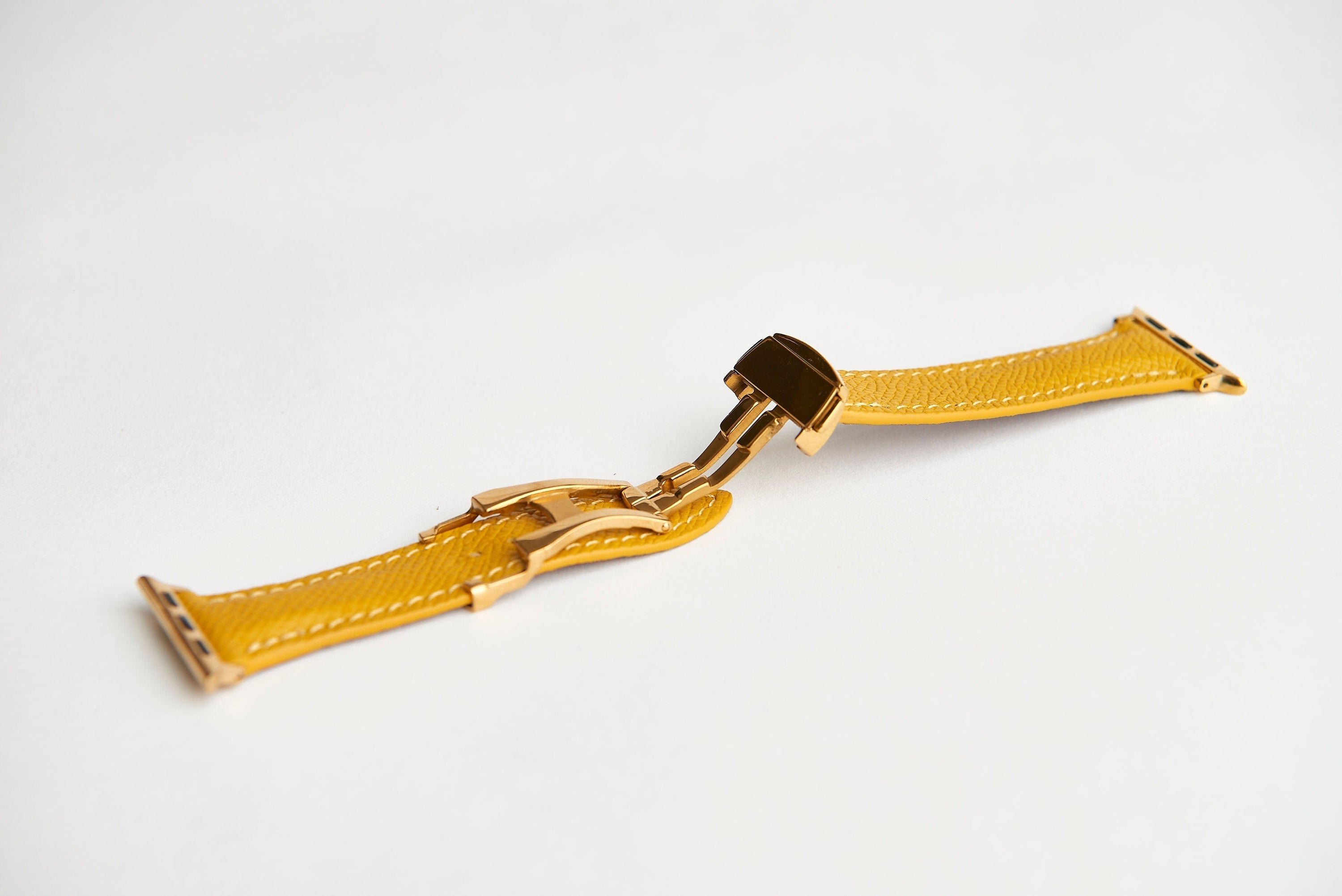 SOUL CARRIER ASU Gold Epsom Apple Watch Band (Women&