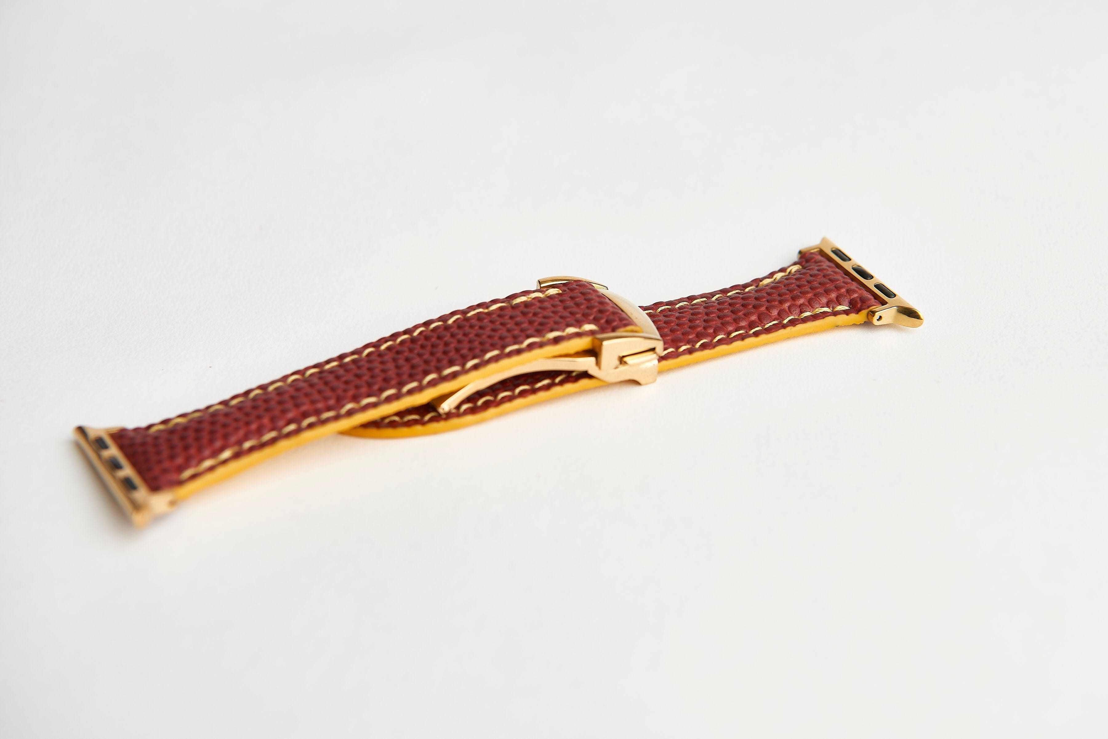 ASU Football Leather Apple Watch Band (Women&