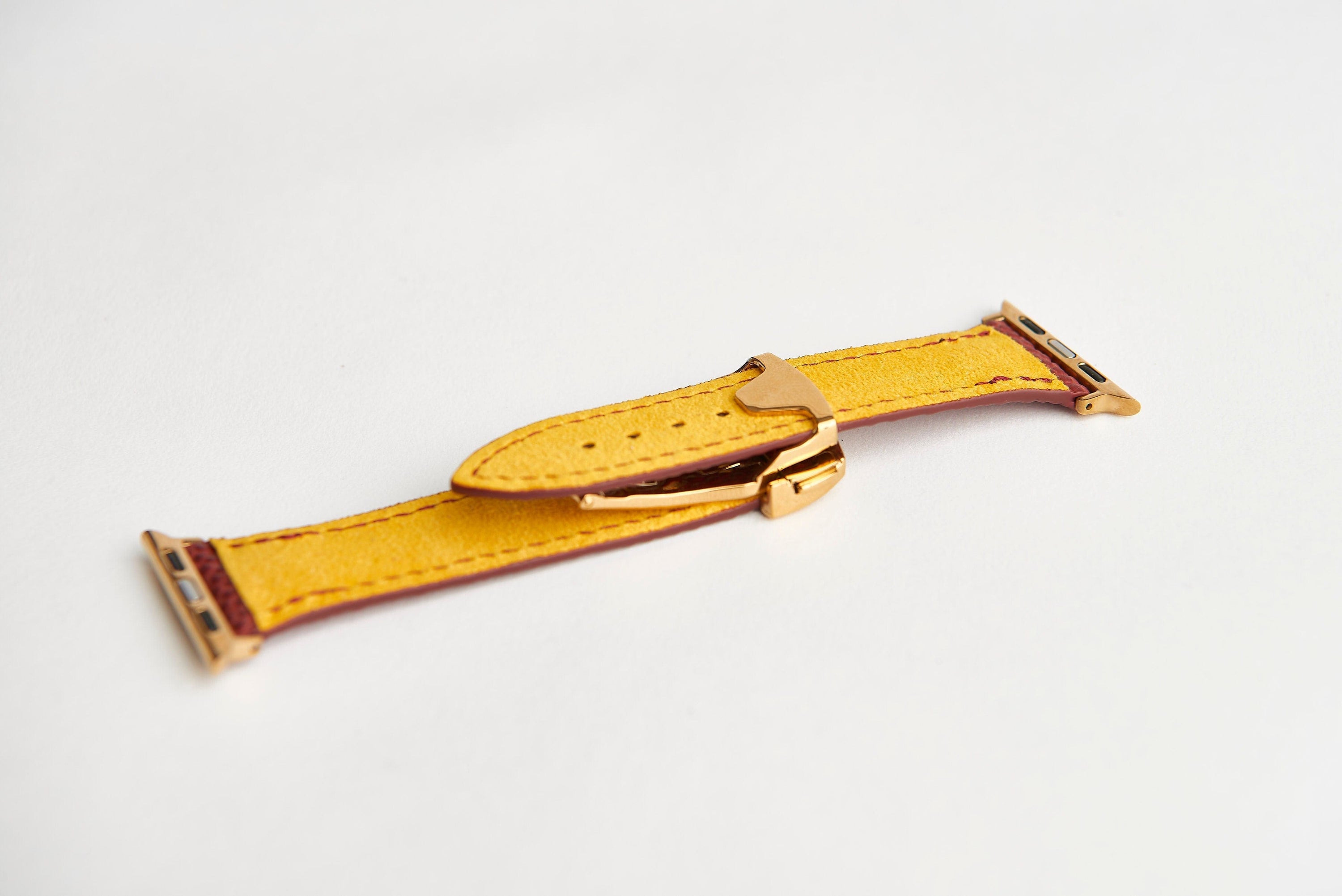 SOUL CARRIER ASU Football Leather Apple Watch Band (Women&