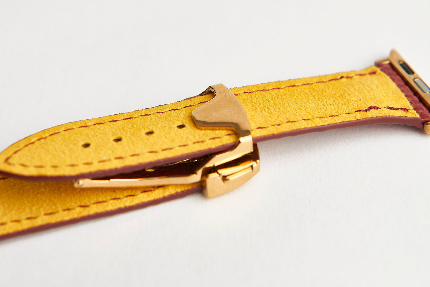 ASU Football Leather Apple Watch Band (Women&