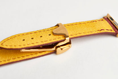 ASU Football Leather Apple Watch Band (Women&