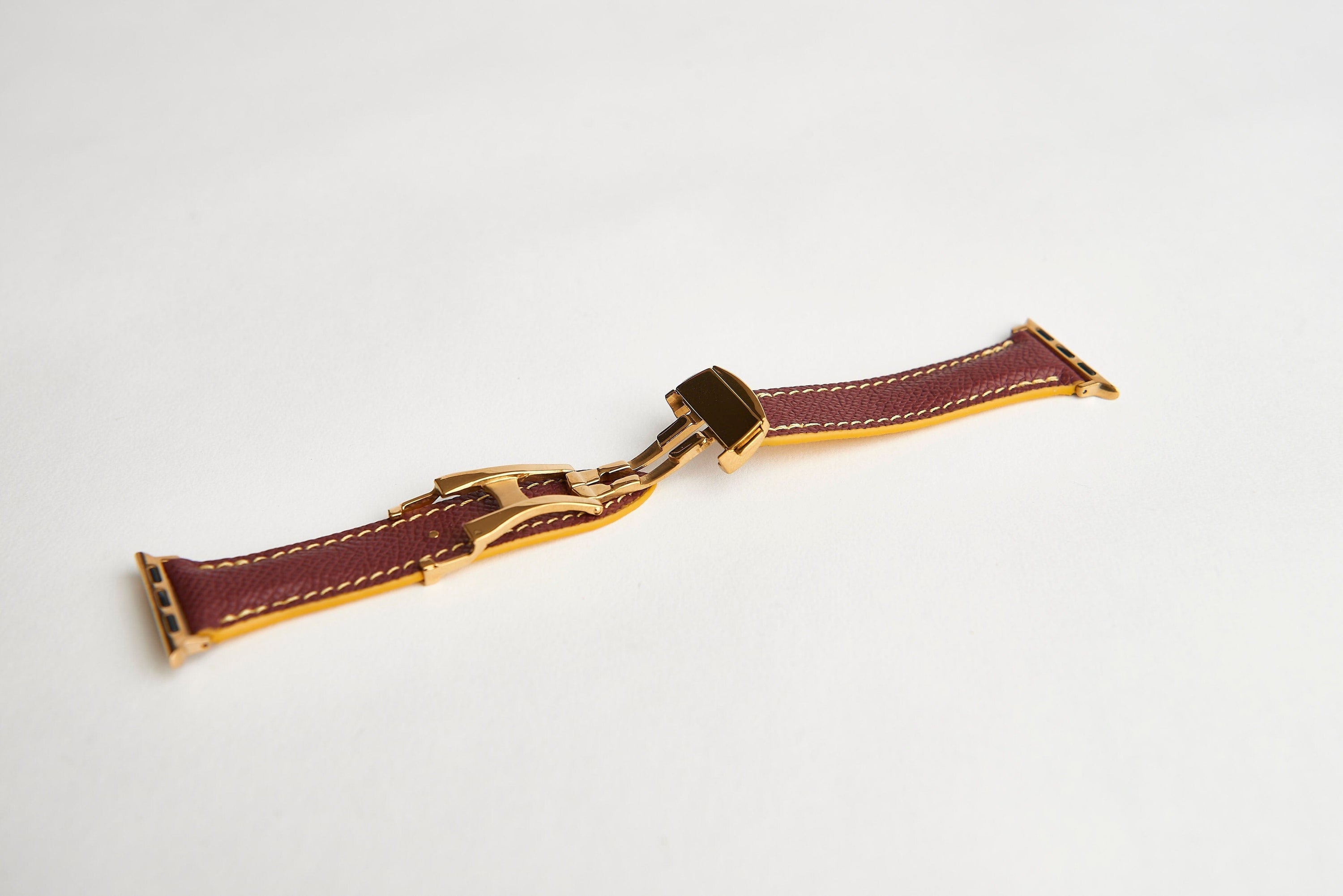 SOUL CARRIER ASU Maroon Epsom Apple Watch Band (Women&