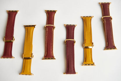 ASU Gold Epsom Apple Watch Band (Women&