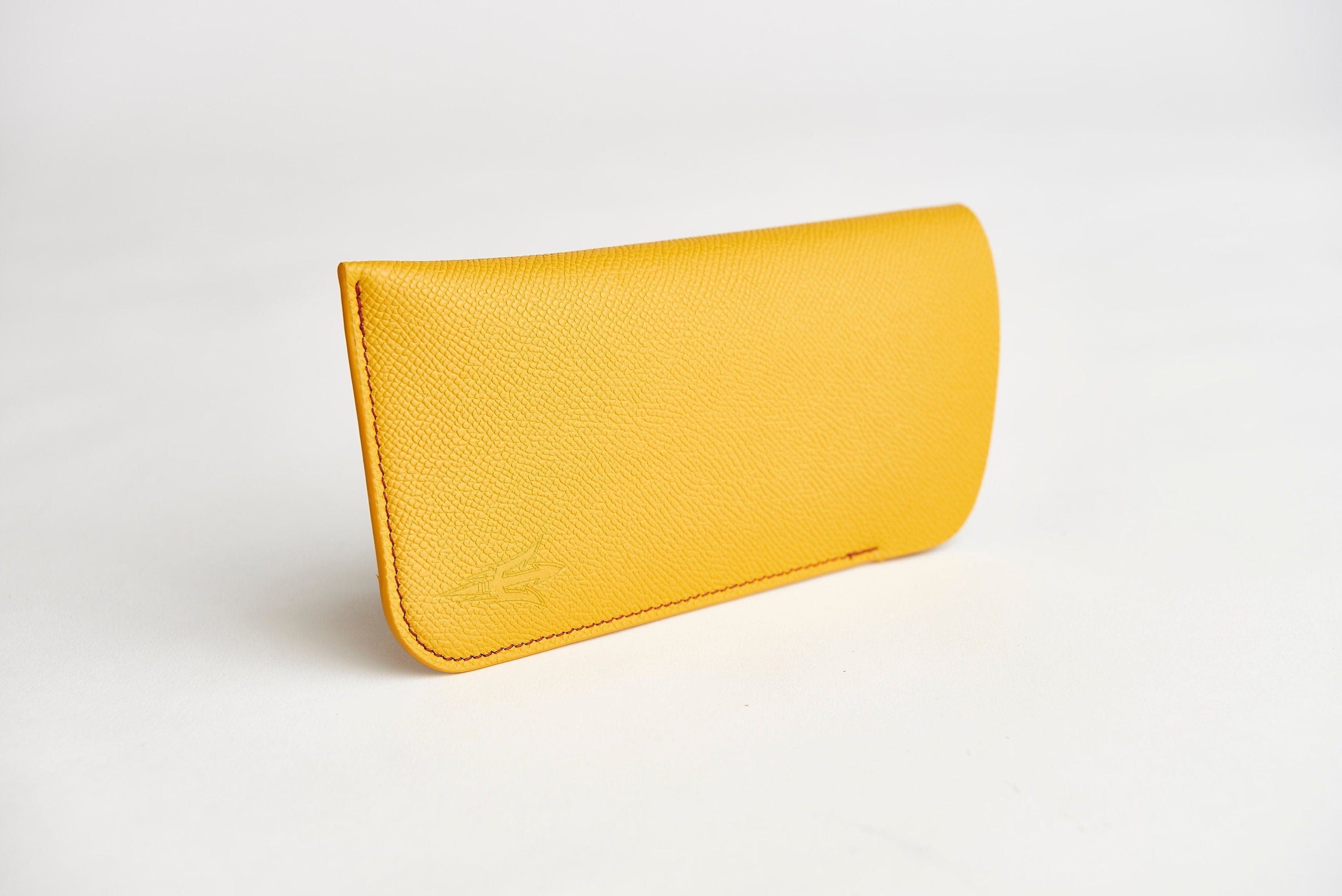 SOUL CARRIER ASU Gold Epsom Leather Sunglass Case Holder