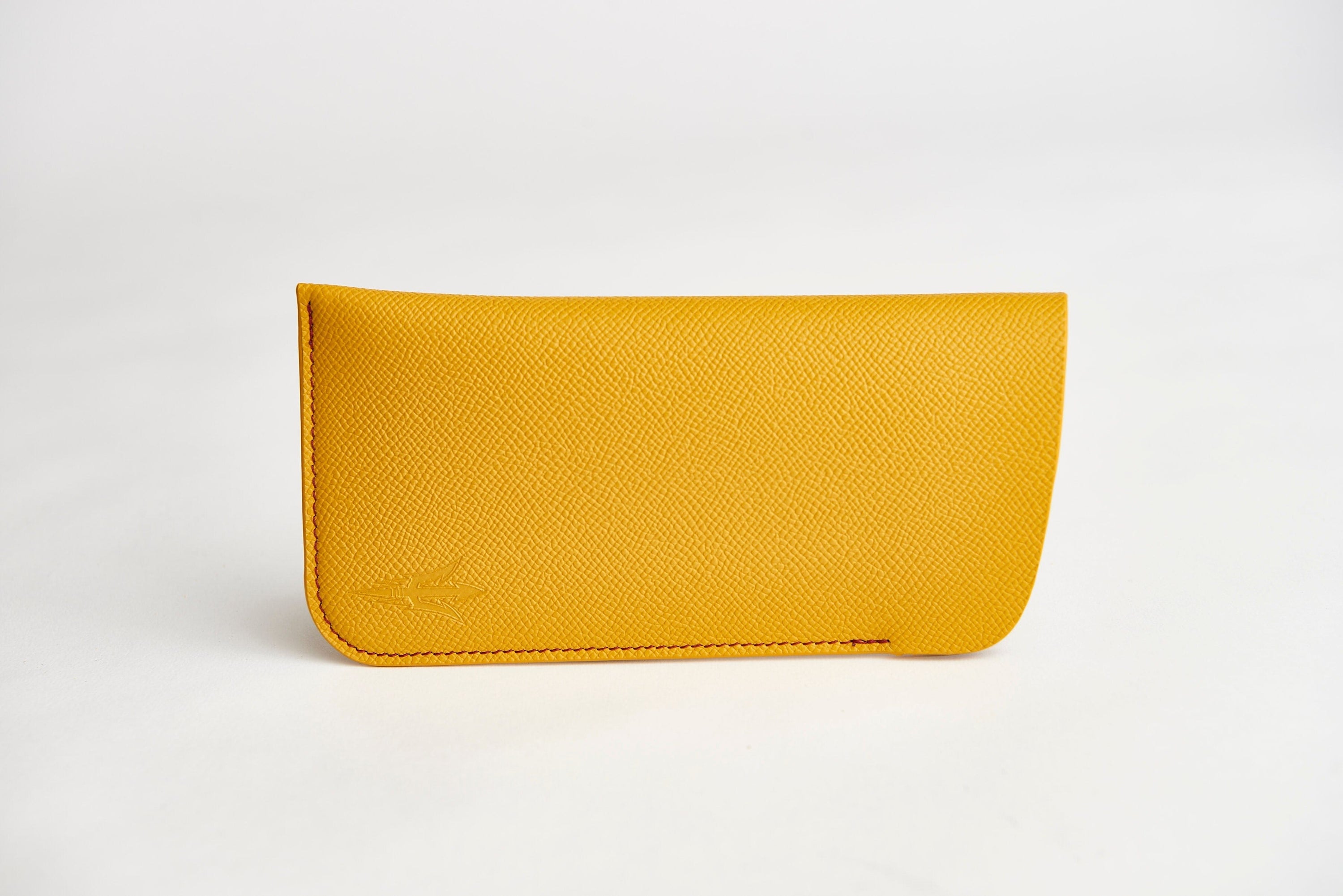 SOUL CARRIER ASU Gold Epsom Leather Sunglass Case Holder