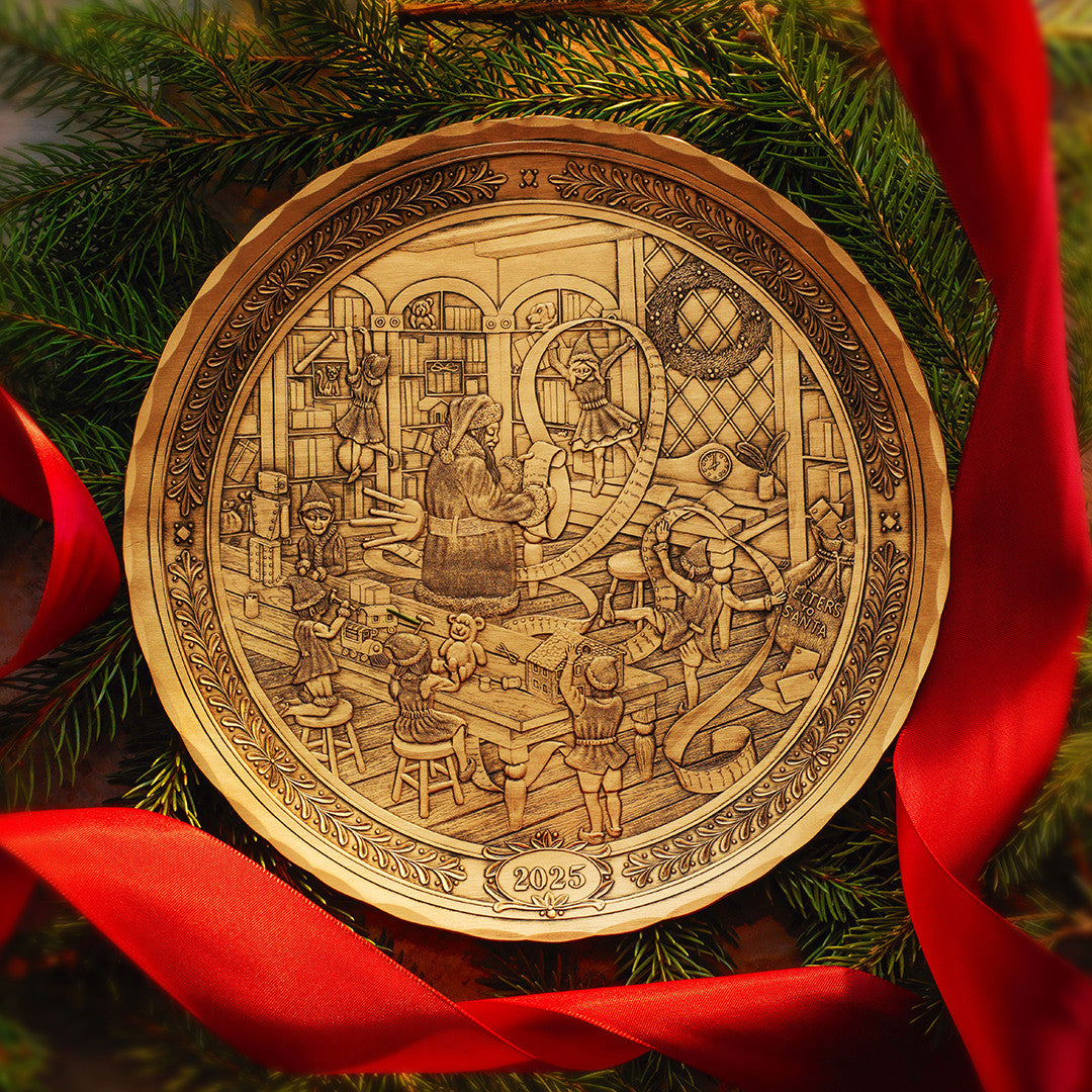 2025 Annual Plate- Santa&