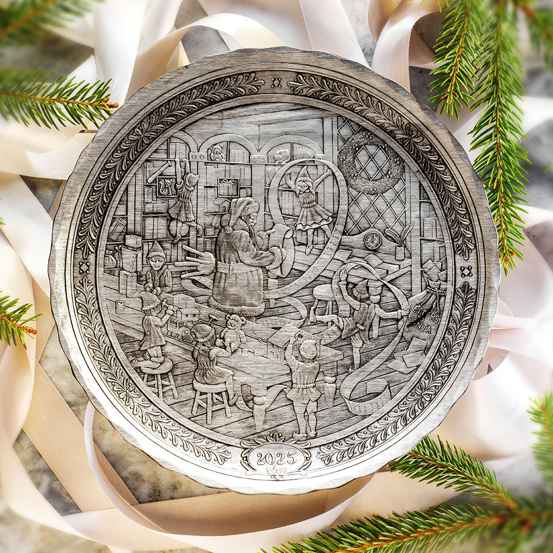 2025 Annual Plate- Santa&