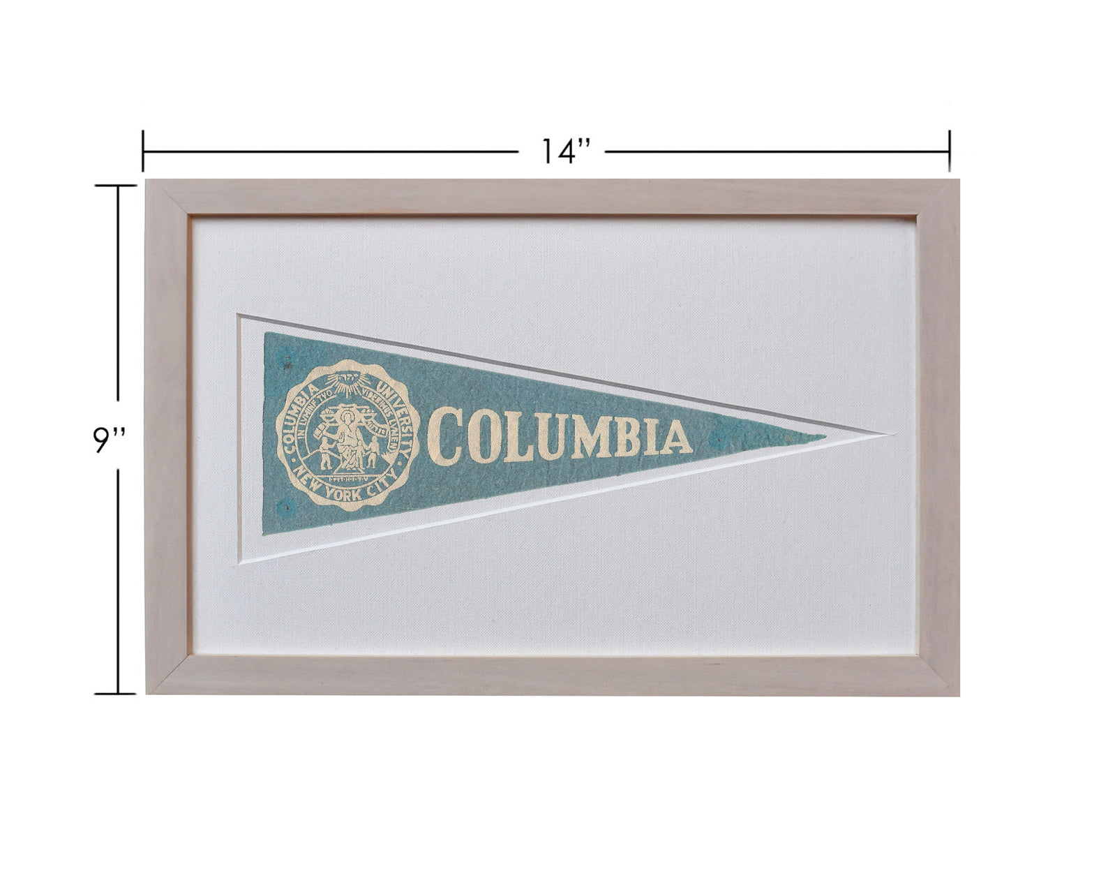 Vintage Columbia University Hormel Pennant