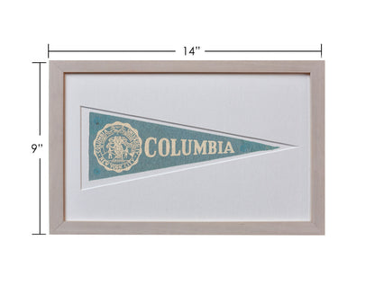 Vintage Columbia University Hormel Pennant