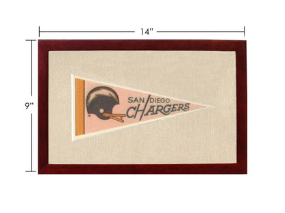 Vintage San Diego Chargers Pennant