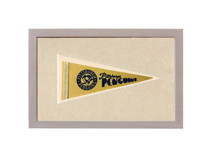 Vintage Pittsburgh Penguins Pennant