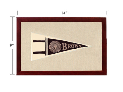 Americana Memories Vintage Pennants and Memorabilia Vintage Brown University Pennant