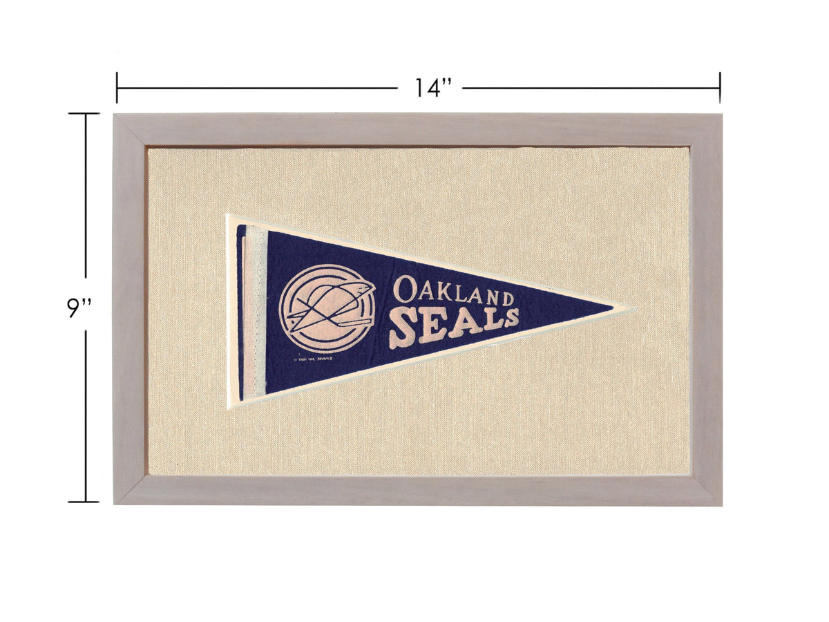 Americana Memories Vintage Pennants and Memorabilia Vintage Oakland Seals Pennant
