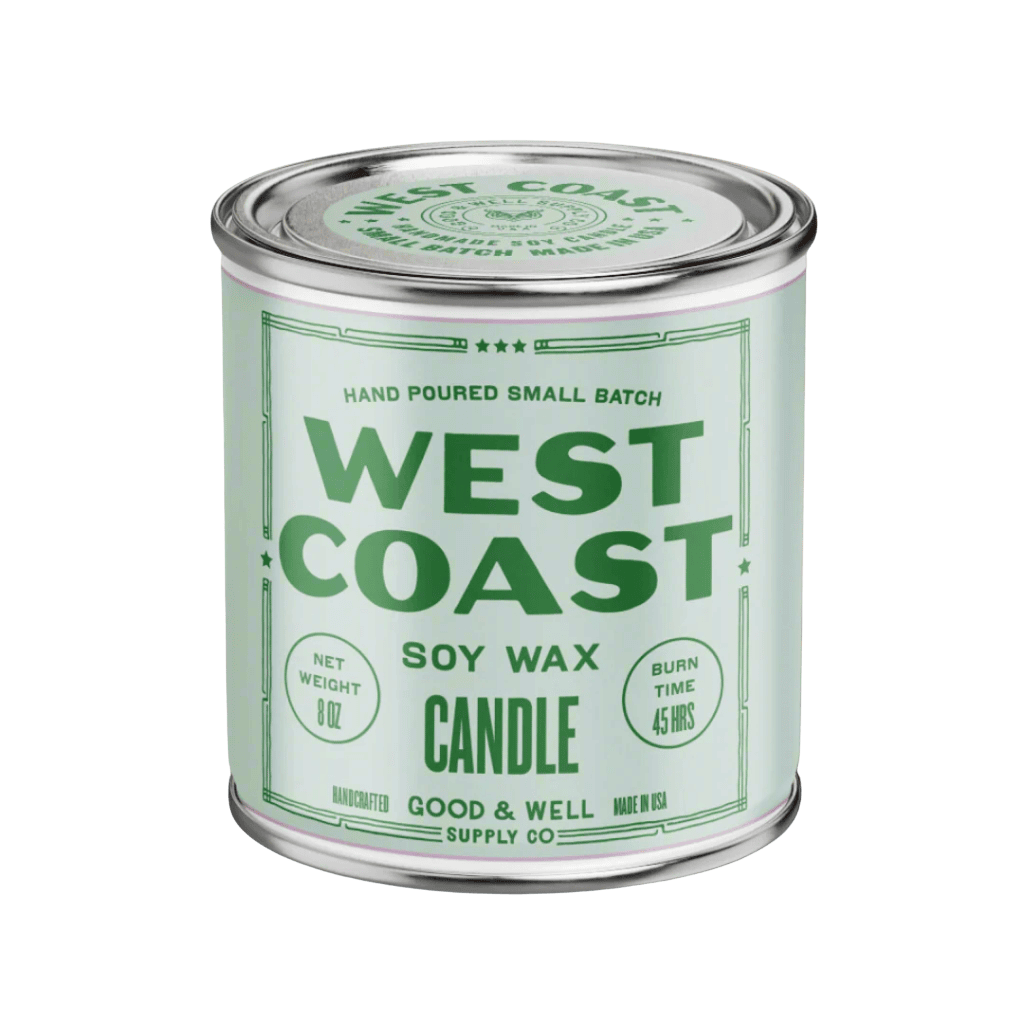 Good &amp; Well Supply Co Candles West Coast Happy Place Candle