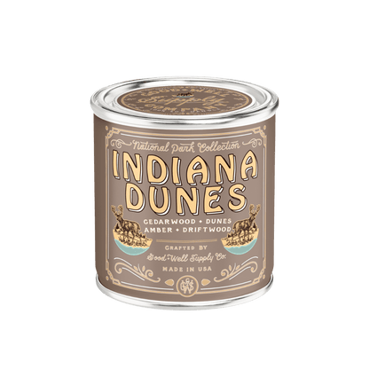 Good &amp; Well Supply Co Candles Indiana Dunes National Park Candle