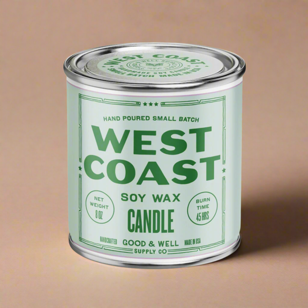 West Coast Happy Place Candle - My American Goods