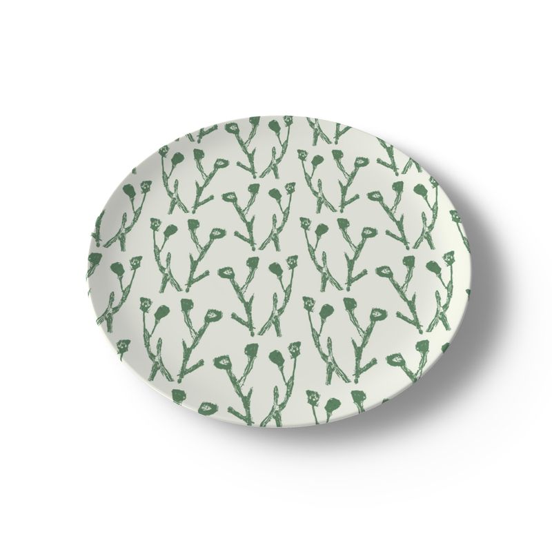 Set of Climbing Jasmine China Plates (Set of 4 or 8)