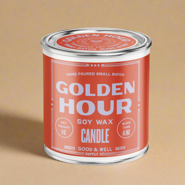 Golden Hour Happy Place Candle - My American Goods