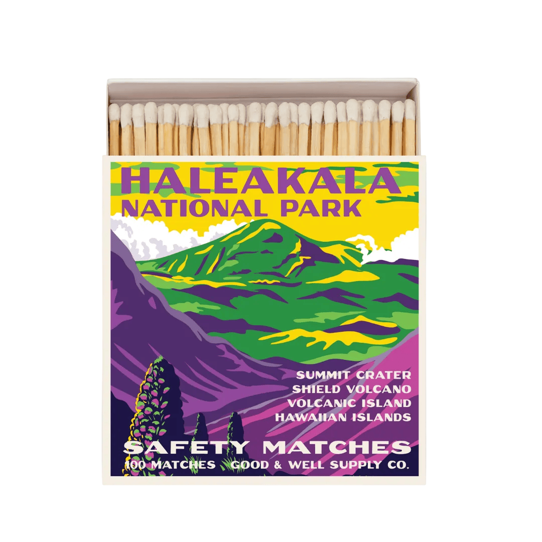Good &amp; Well Supply Co. Haleakala Vintage National Park Cabin Matches
