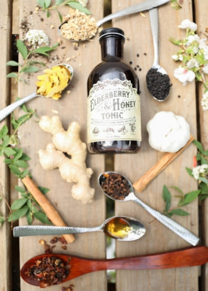 Elderberry and Honey Tonic