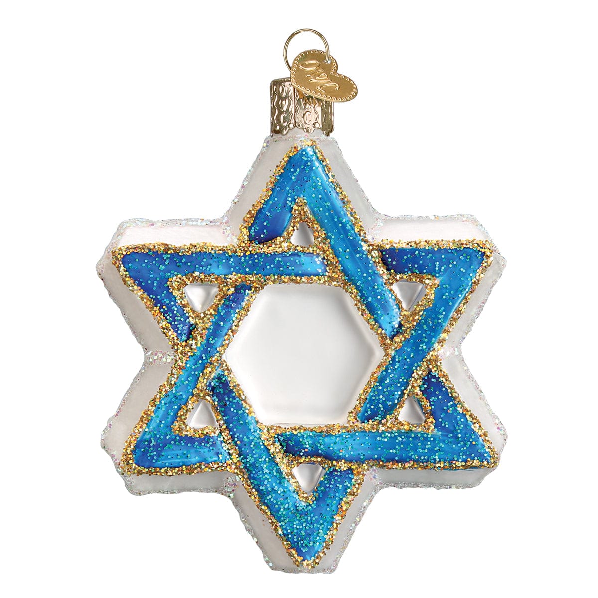 Old World Christmas 3.5 X 3 X 0.75 / 22033 Star Of David Ornament