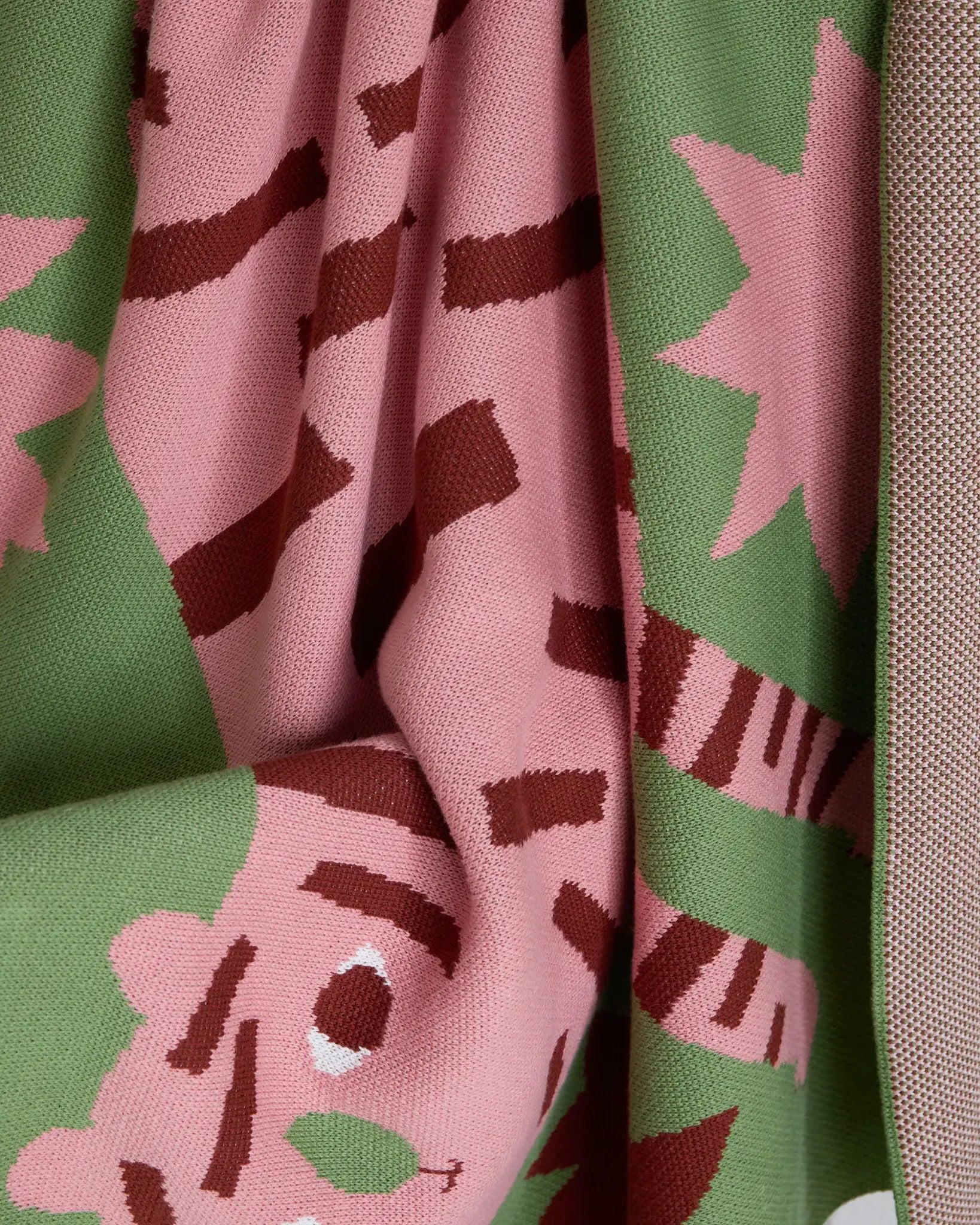 Biquette Baby Blanket Surprised Tiger Baby Blanket