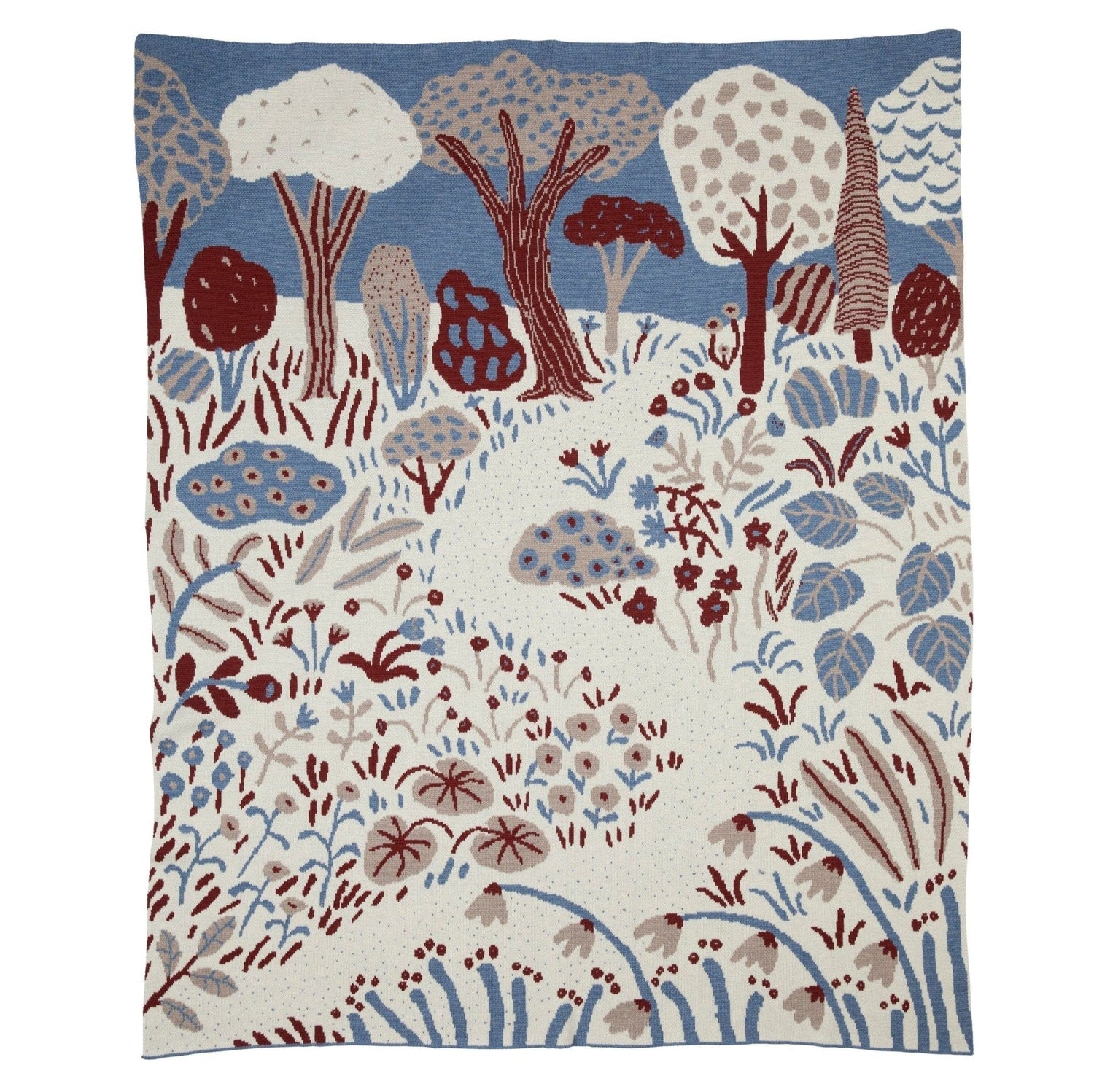 Garden Throw Blanket