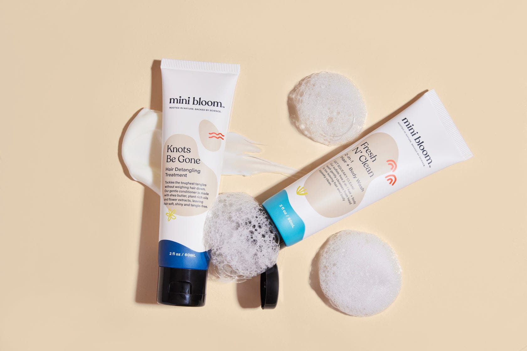 mini bloom Product Bath Time Duo