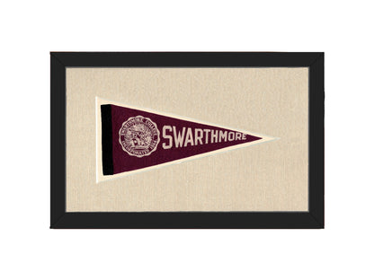 Americana Memories Vintage Pennants and Memorabilia Vintage Swarthmore College Pennant