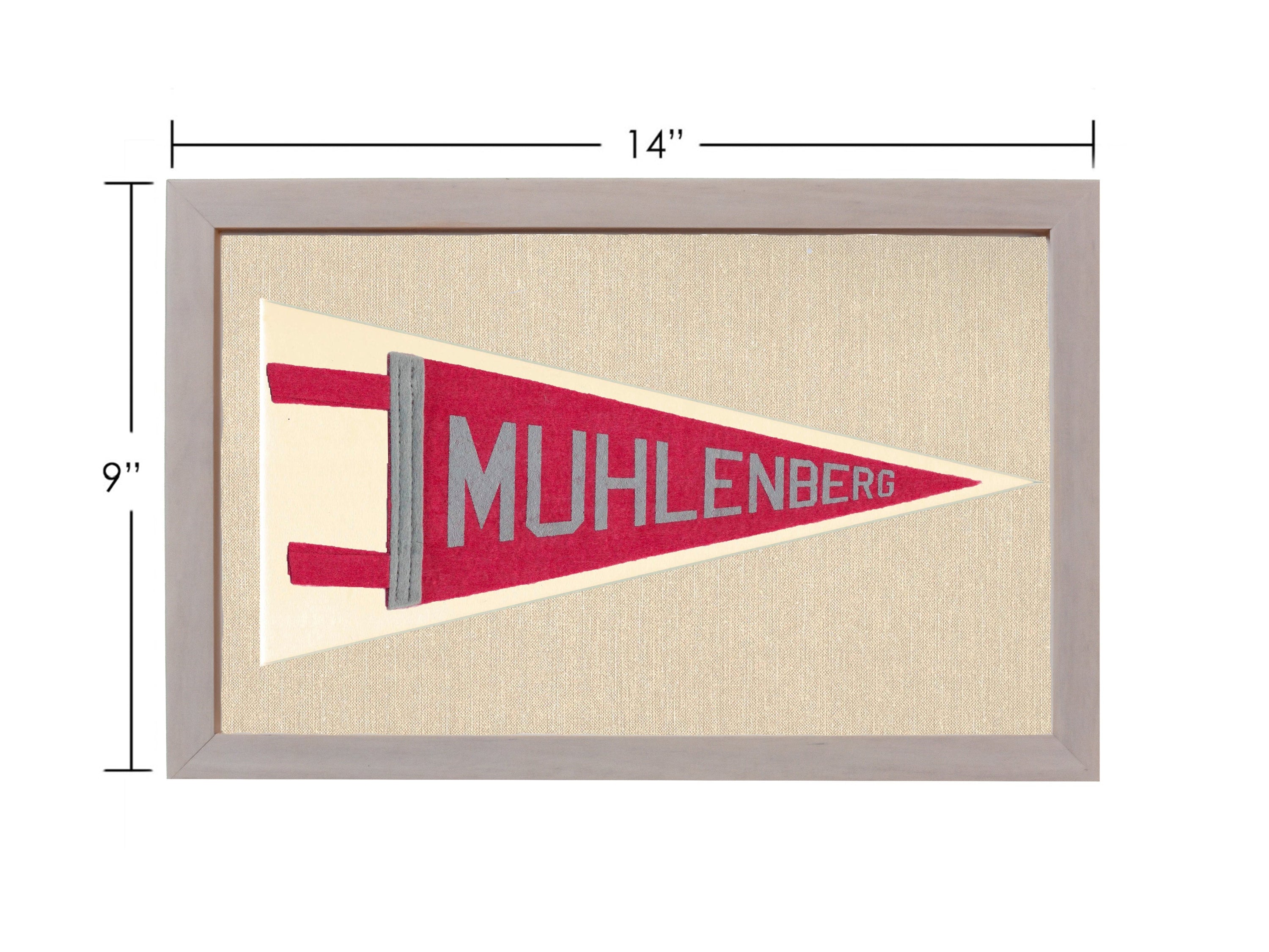 Vintage Muhlenberg College Pennant