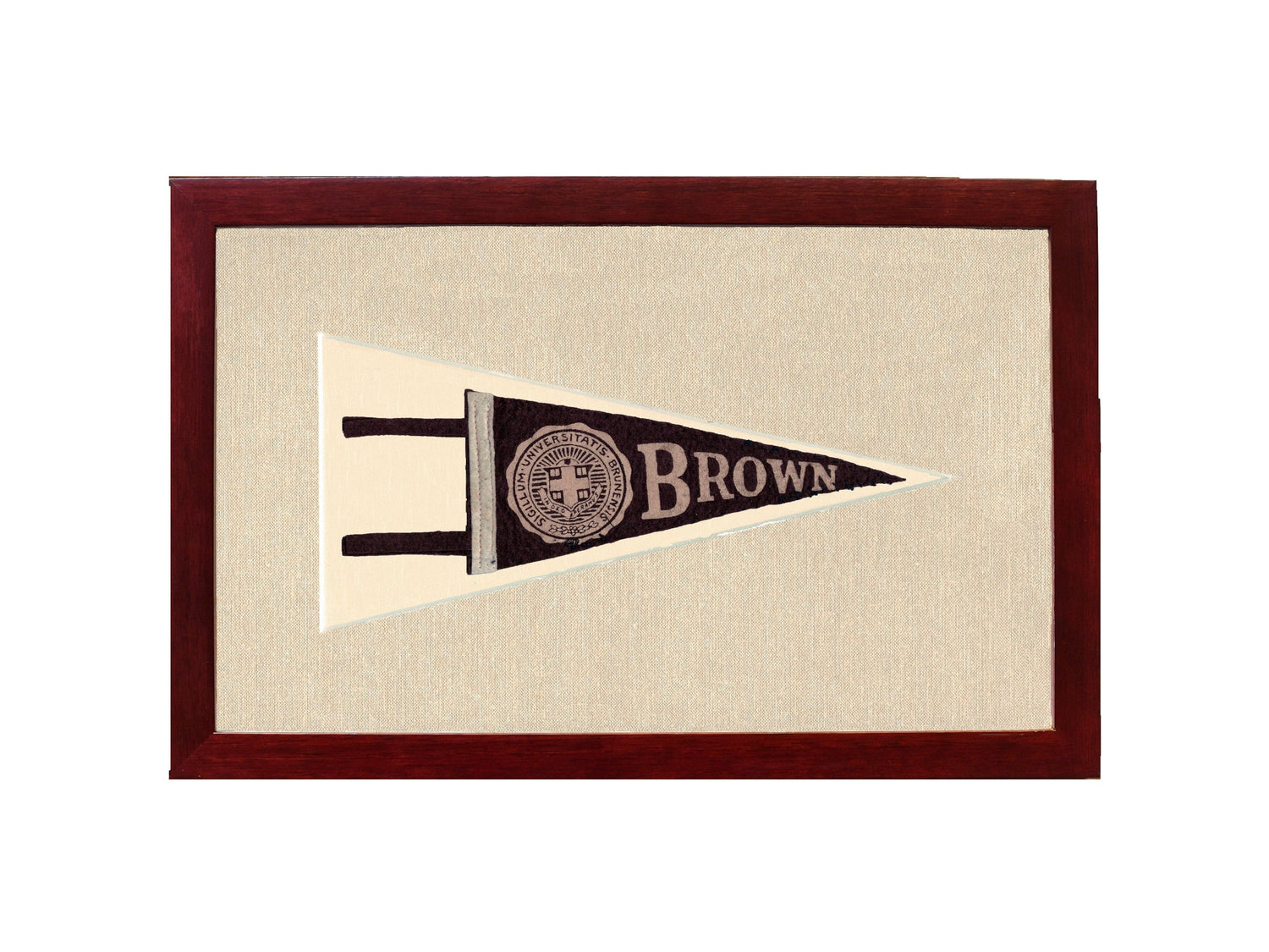 Americana Memories Vintage Pennants and Memorabilia Vintage Brown University Pennant