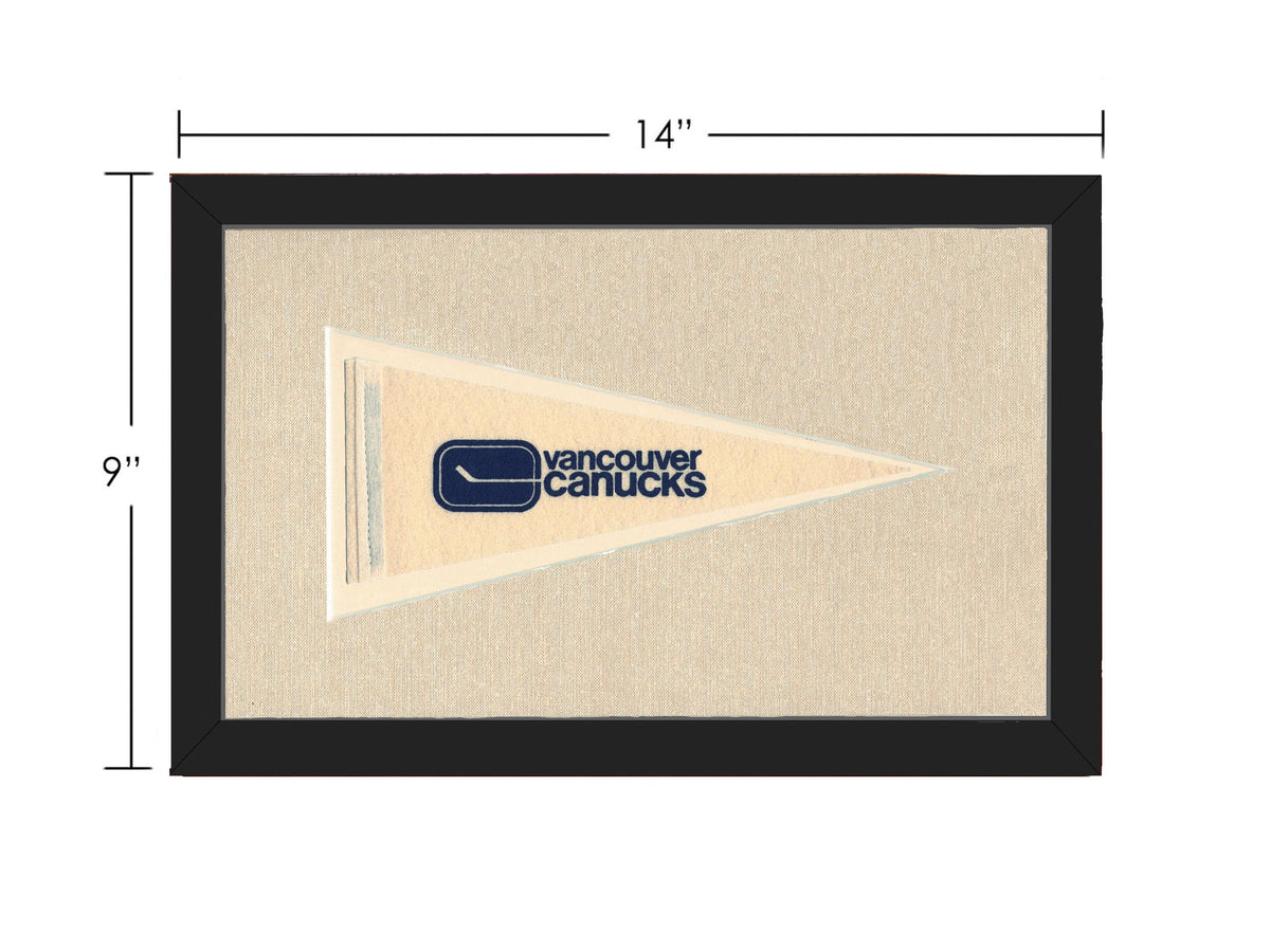 Americana Memories Vintage Pennants and Memorabilia Vintage Vancouver Canucks Pennant