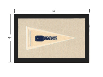 Americana Memories Vintage Pennants and Memorabilia Vintage Vancouver Canucks Pennant