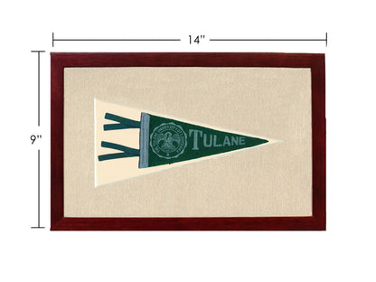 Americana Memories Vintage Pennants and Memorabilia Vintage University of Louisiana Pennant