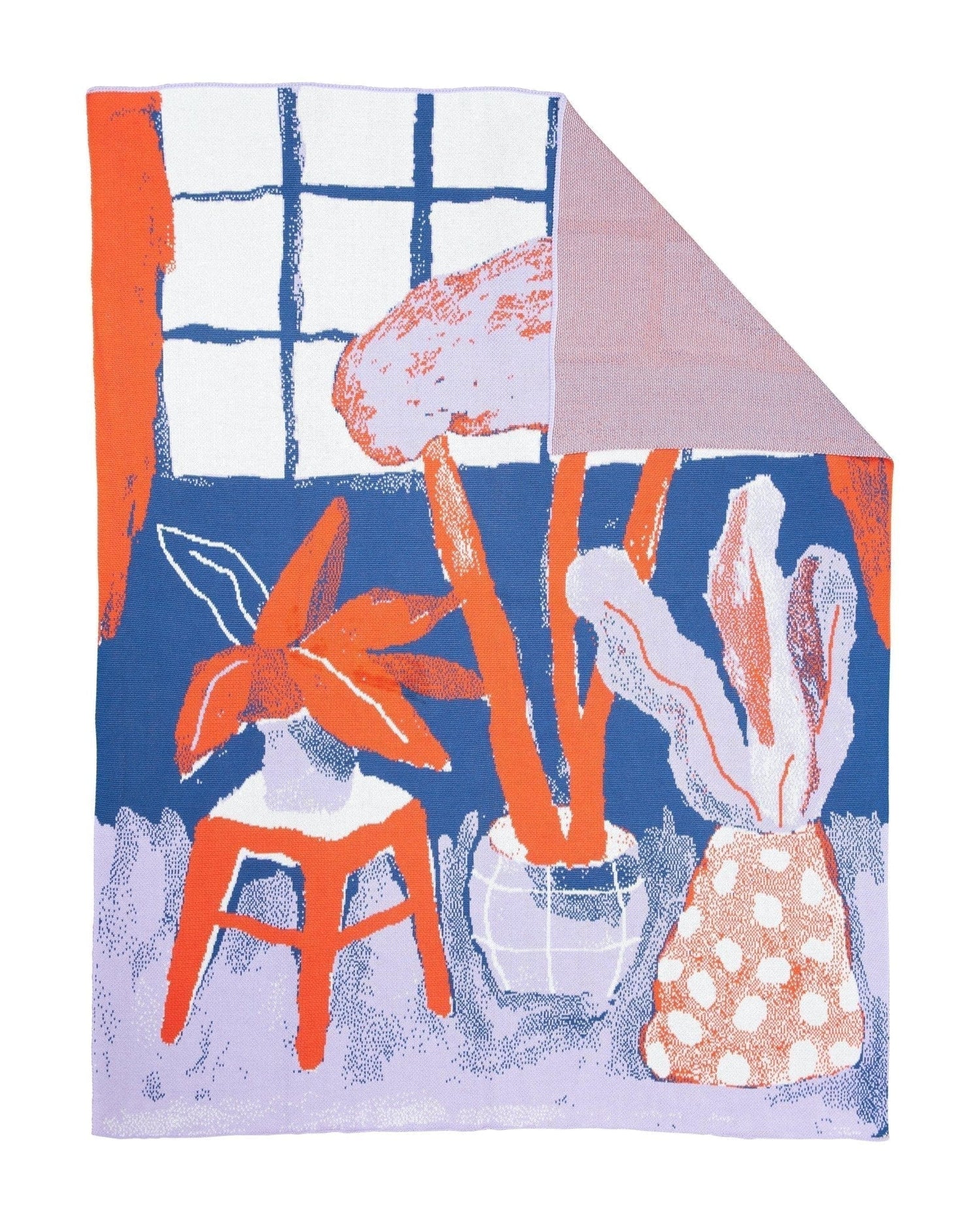 House Plants Throw Blanket