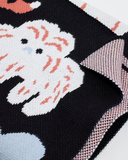 Bow Wow Baby Blanket