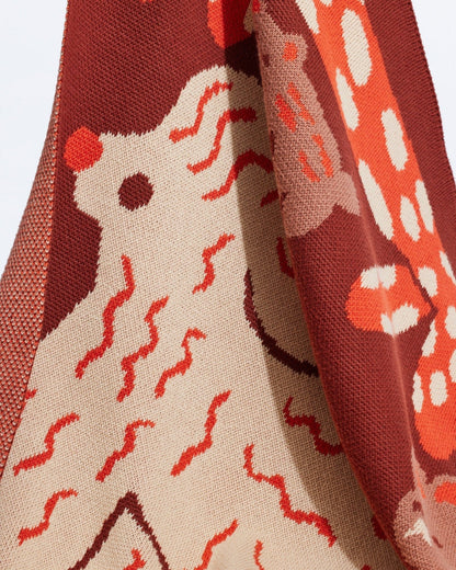 Biquette Baby Blanket Bow Wow Baby Blanket