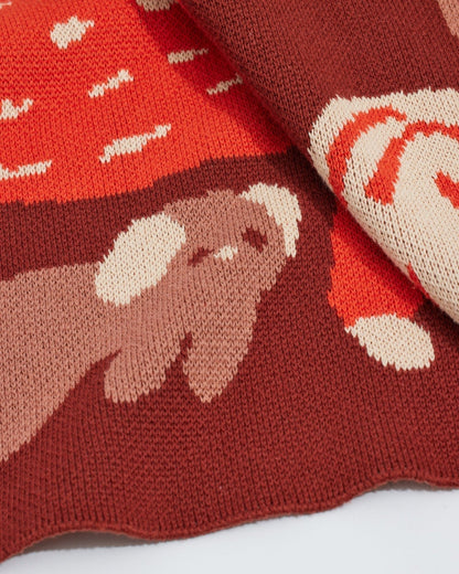 Bow Wow Baby Blanket