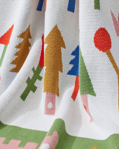 Biquette Baby Blanket Village Baby Blanket