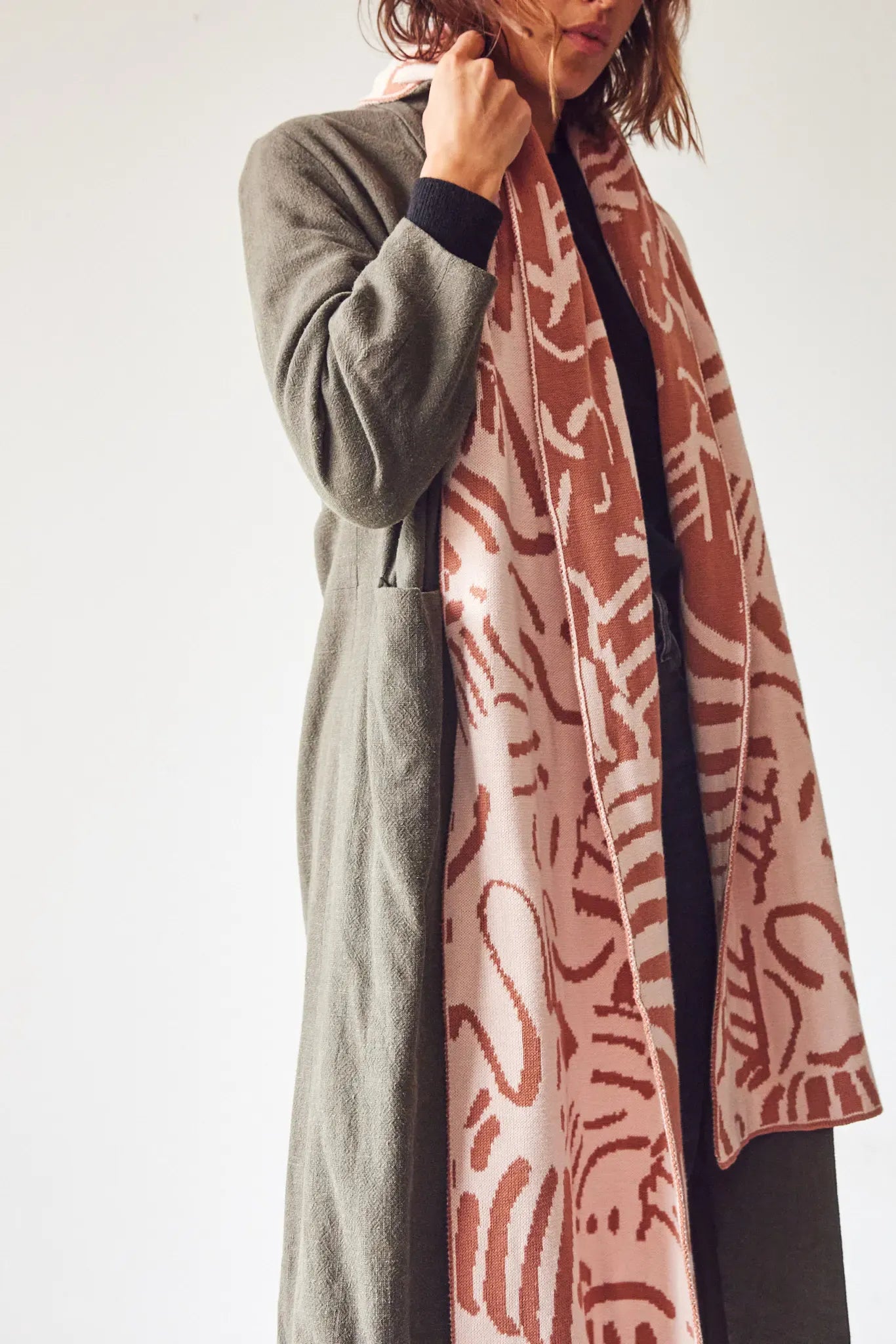 Biquette Adult Scarf Fold Scarf