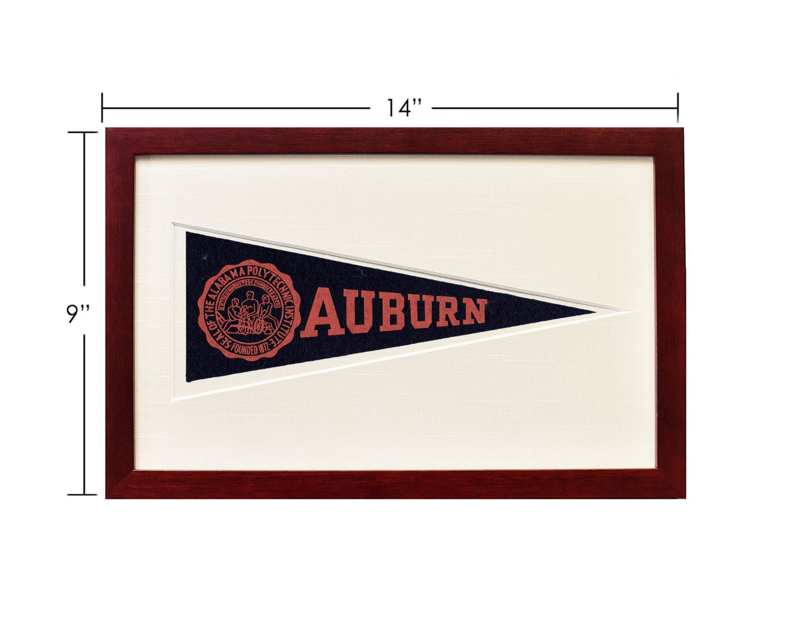 Americana Memories Vintage Auburn University Hormel Pennant