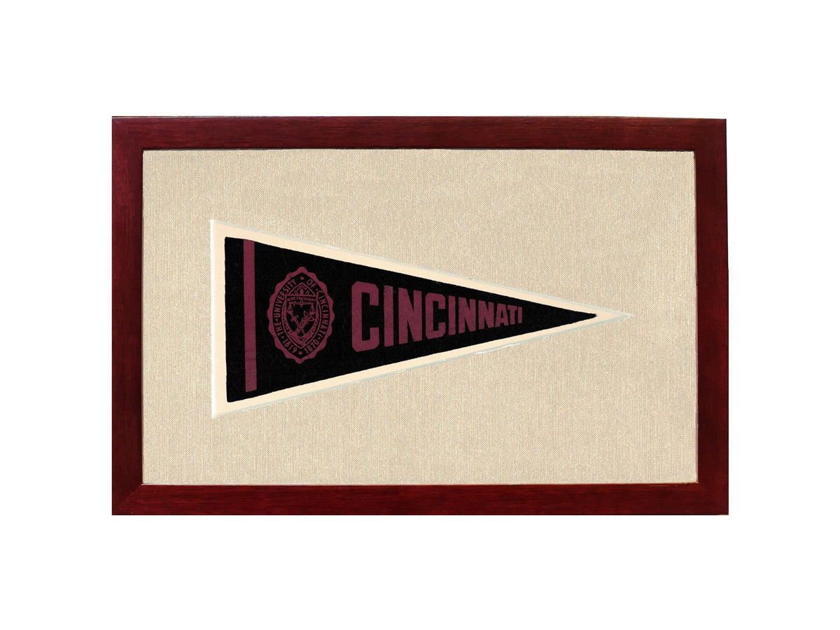 Vintage University of Cincinnati Pennant