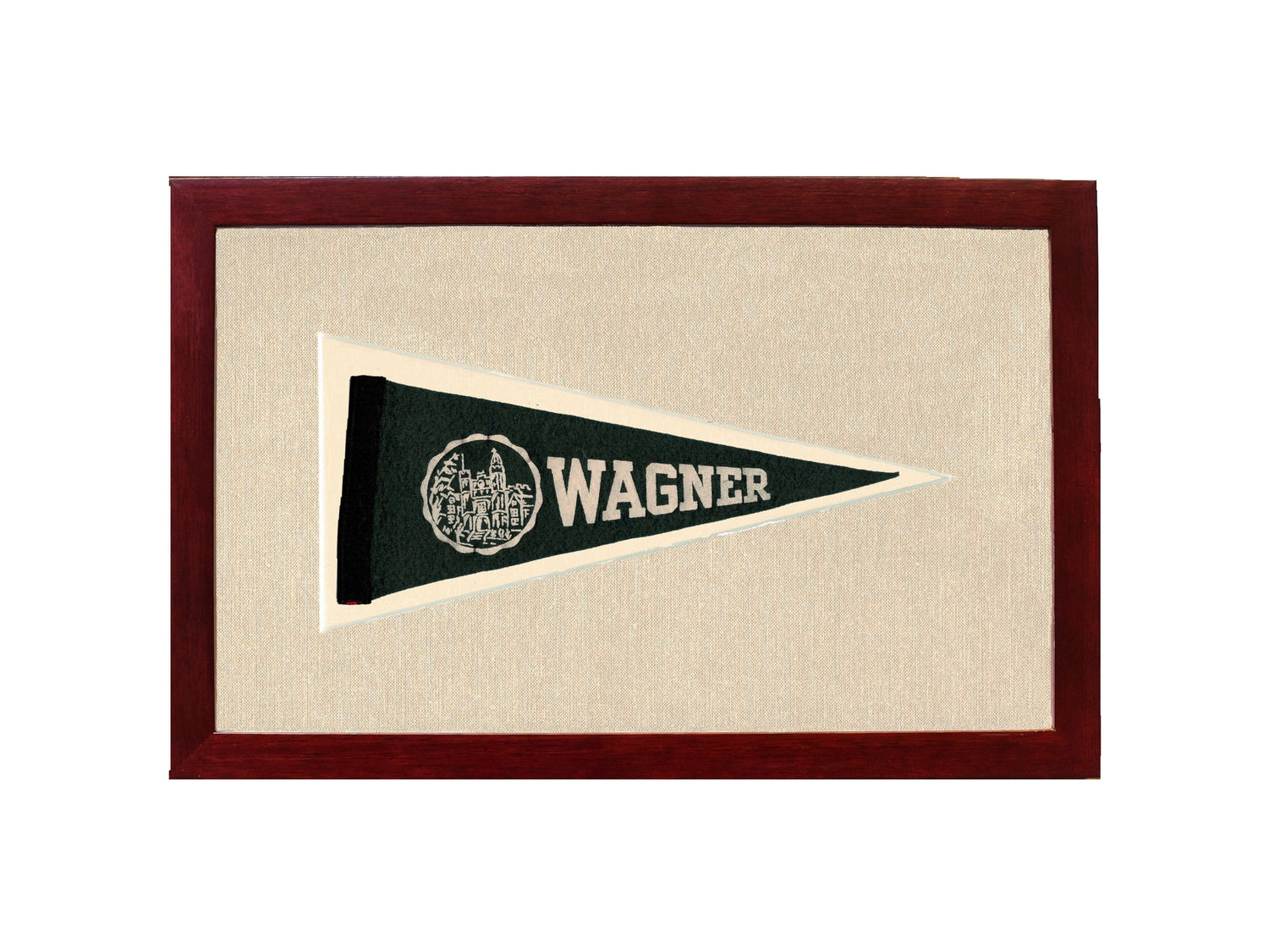 Americana Memories Vintage Pennants and Memorabilia Vintage Wagner College Pennant